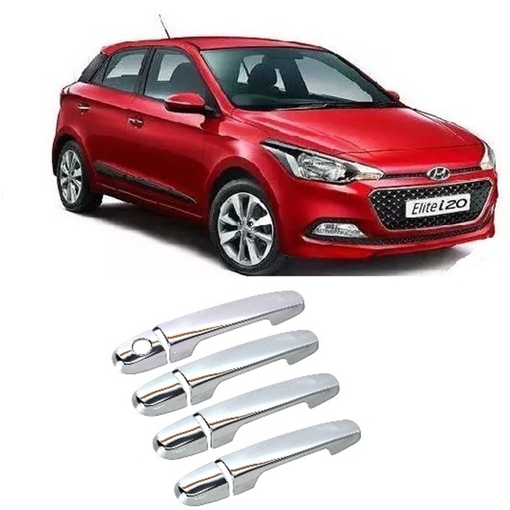 Car Chrome Door Handle for Elite i20  (14-15)